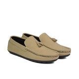 Sand Suede Tassel Loafer LS70