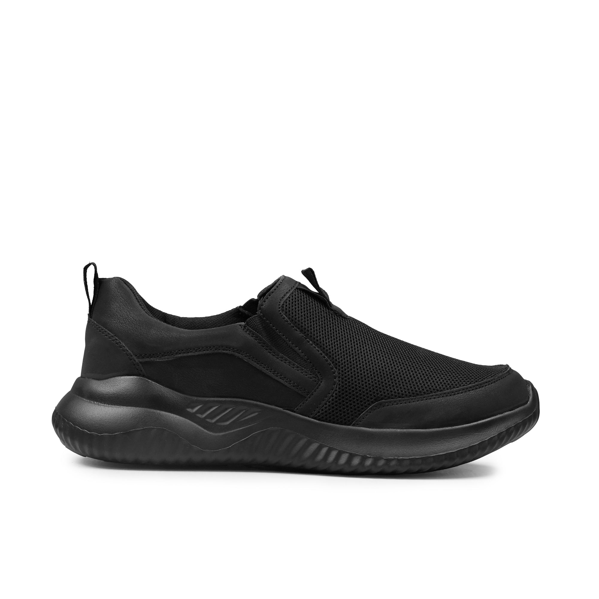 Black Fly Knitted Running Sneakers NSK-0025