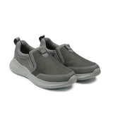 Grey Fly Knitted Running Sneakers NSK-0016