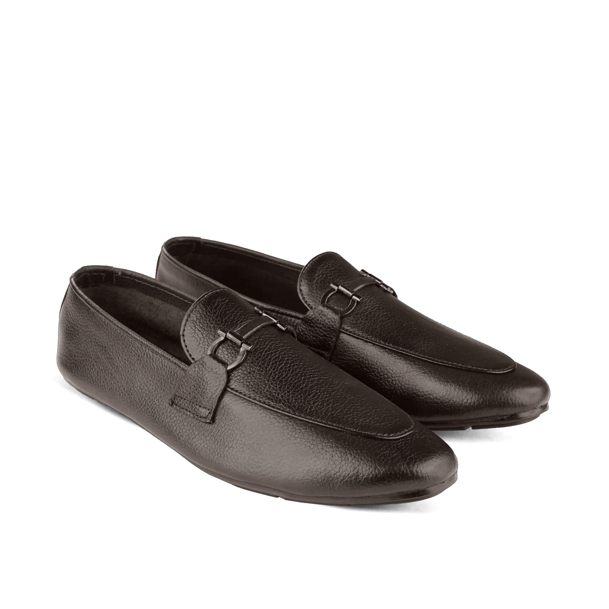 Sleek Brown Slip-On Shoes PA26