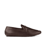 Sleek Brown Slip-On Shoes PA26