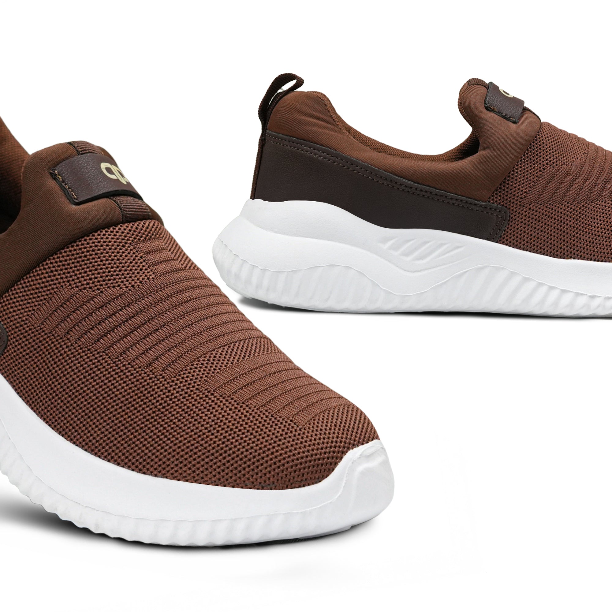 ComfortFlex Brown Slip-On Sneakers RS13