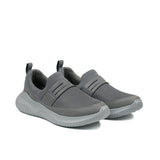 Sleek Grey Slip-On Athletic Shoe RS09