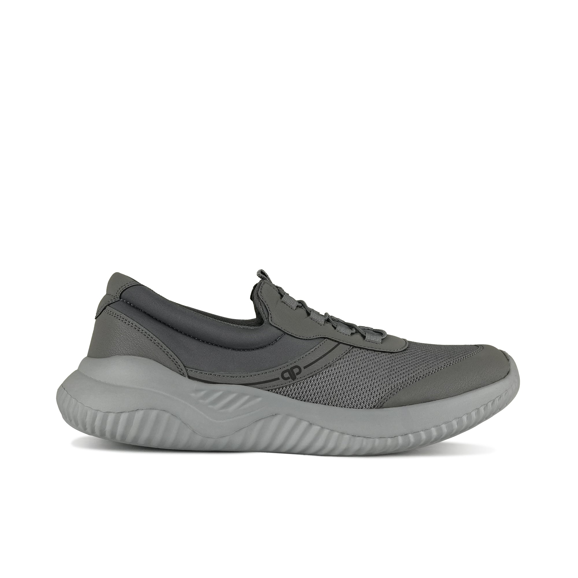 Heather Grey Slip-On Sneakers RS01