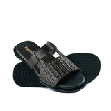 Charcoal black Slippers SA87