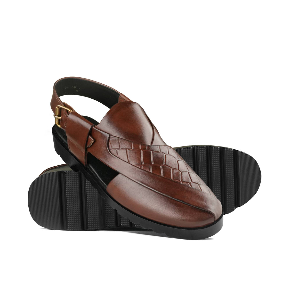 Vintage Charm Leather Sandals DA11