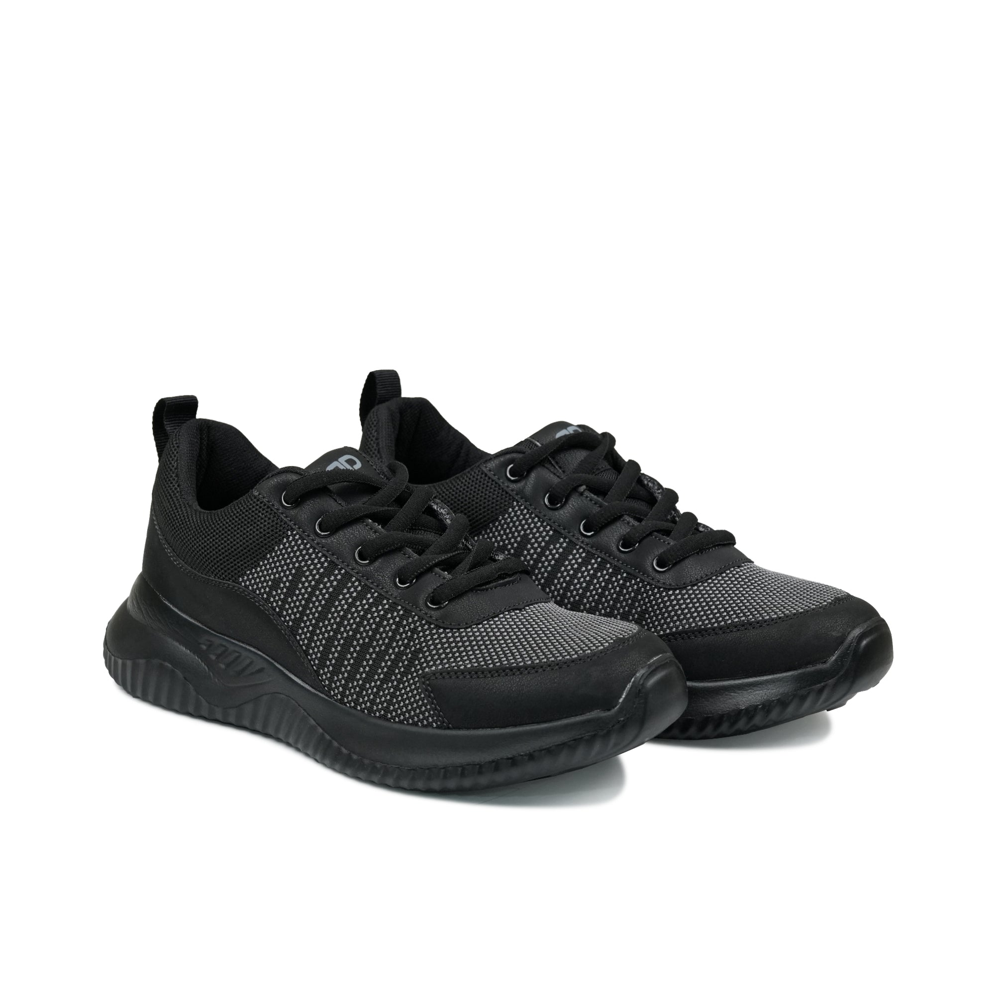 Black Mesh Athletic Sneakers RS05