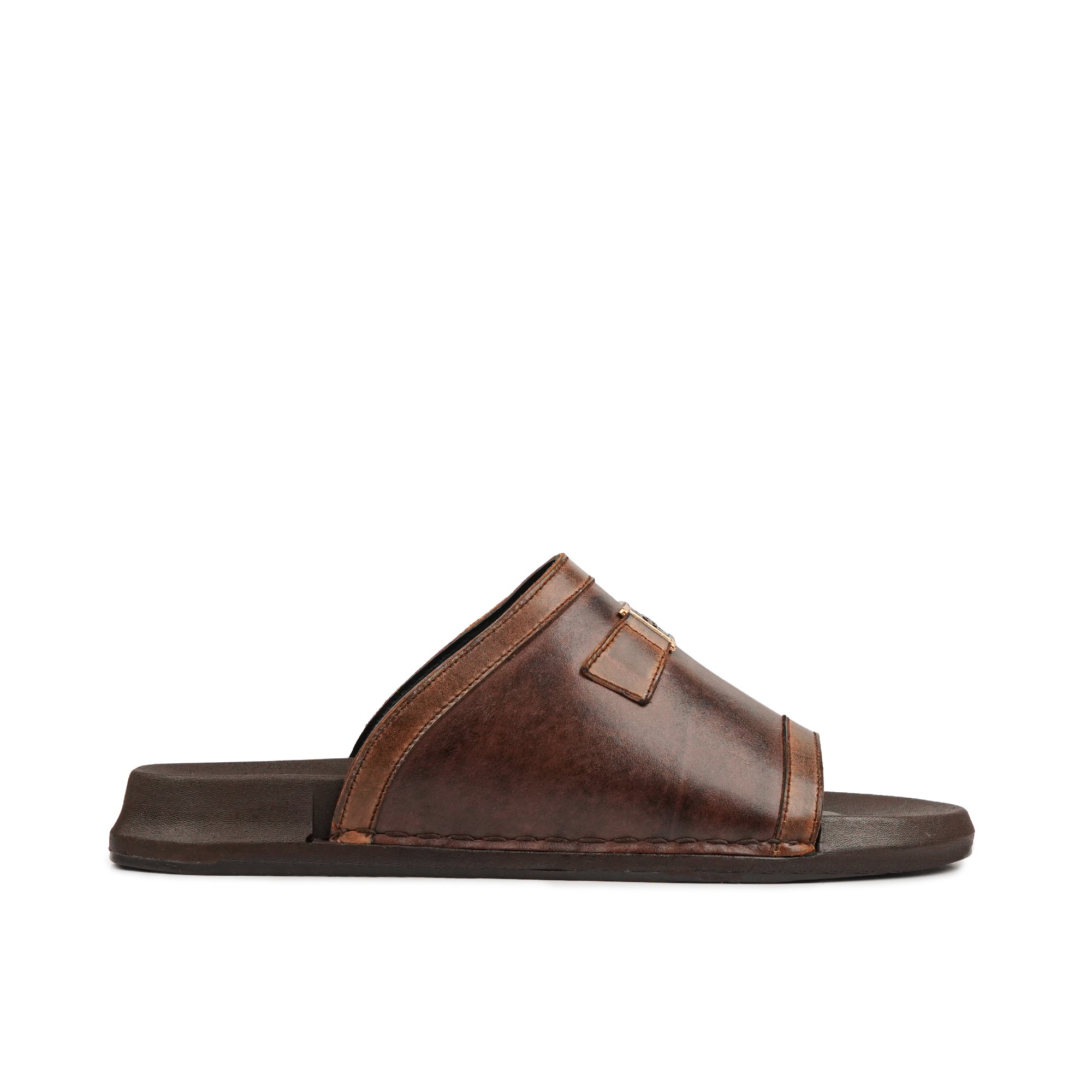 Classic Brown Formal Slippers SA61