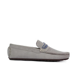 Grey Elegant Suede Loafer LA22