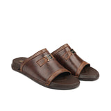 Classic Brown Formal Slippers SA61