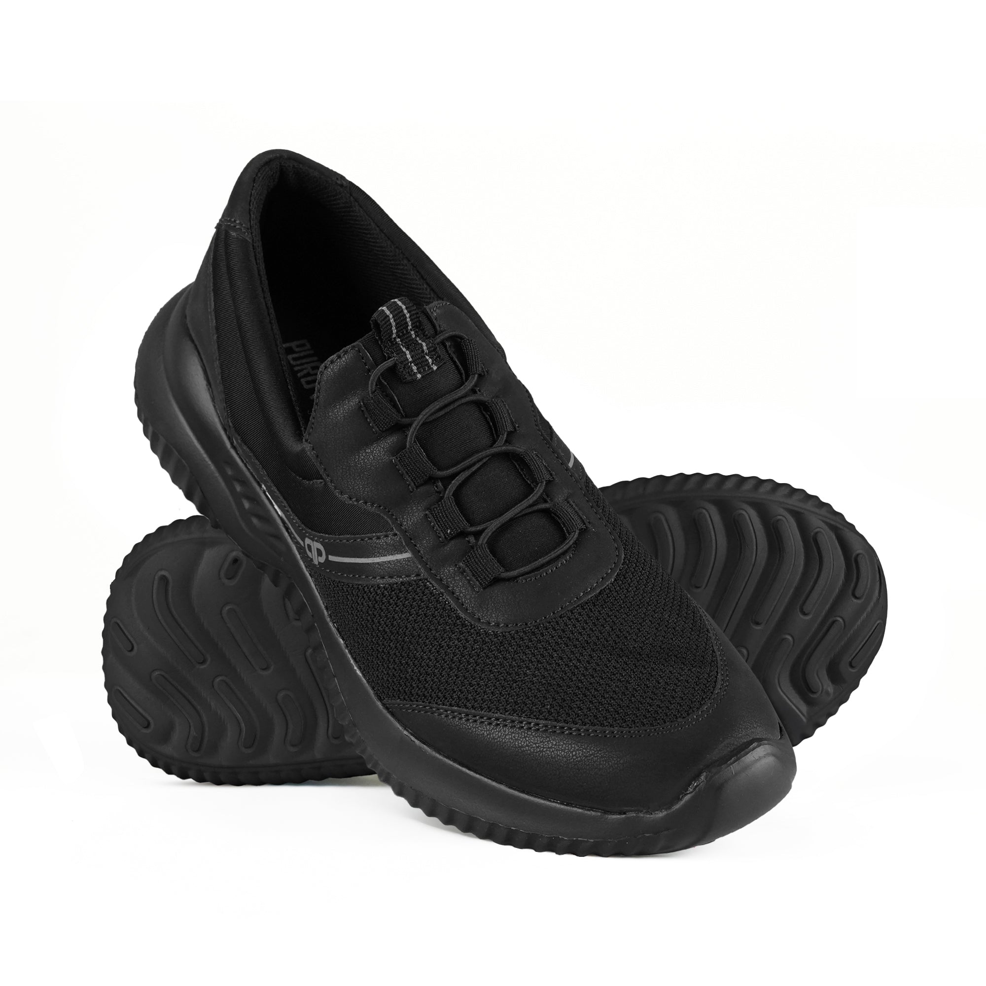 Classic Black Slip-On Sneakers RS02