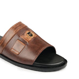 Luxe Leather Slipper SA74