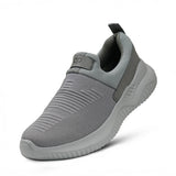 Gray Slip-On Athletic Sneakers RS12