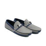 Men's Dual-Tone Suede Loafers LS94