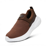 ComfortFlex Brown Slip-On Sneakers RS13