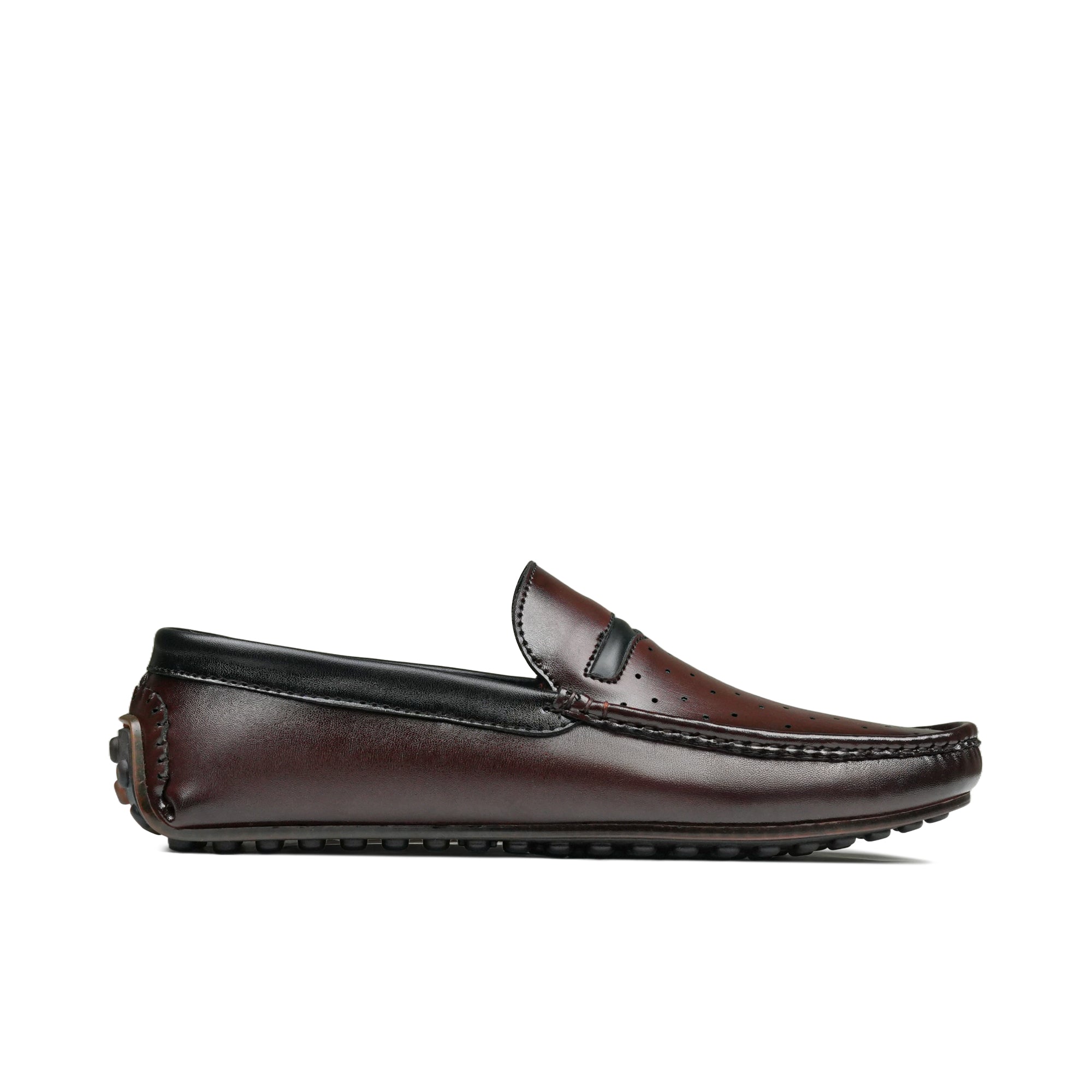 Stylish Perforated Loafers LS92