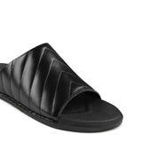 Luxe Quilted Leather Slipper SA85