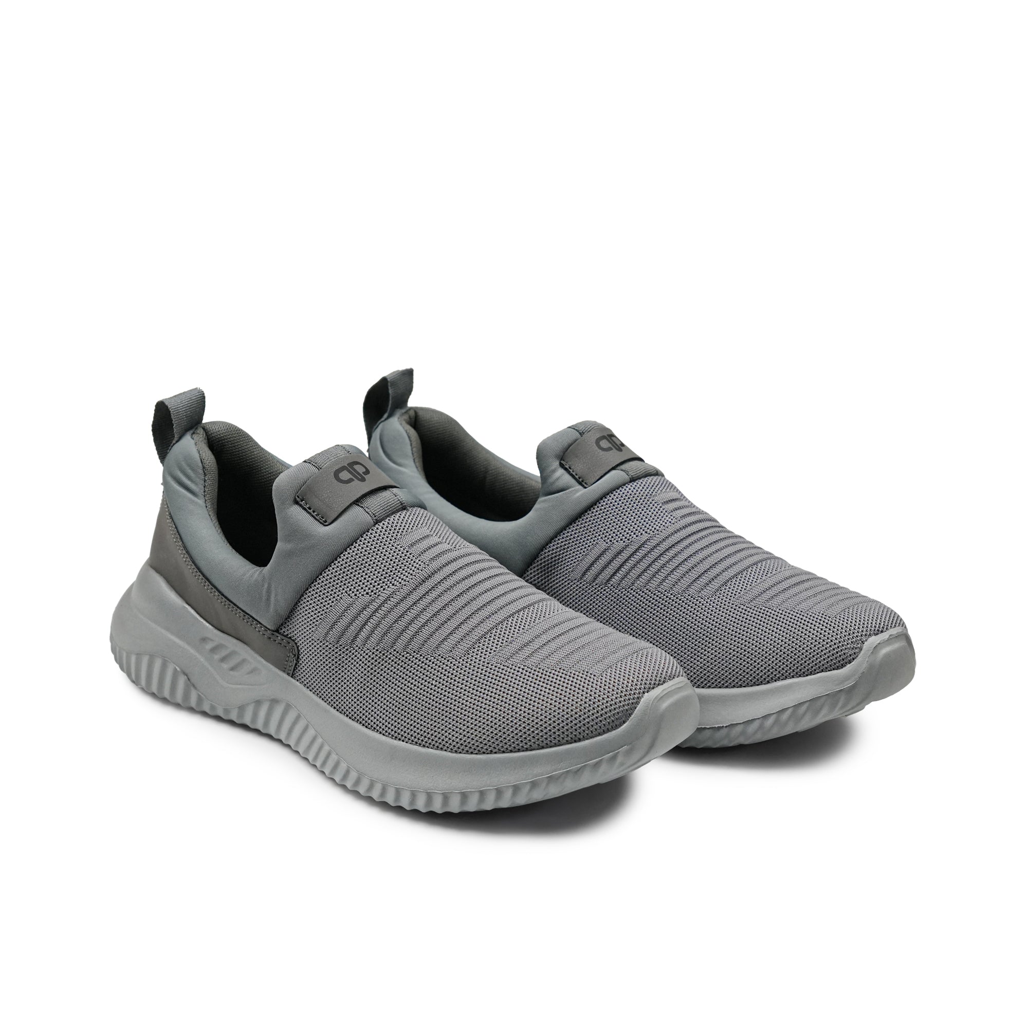 Gray Slip-On Athletic Sneakers RS12