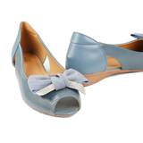 Blue Bow Pumps WP04