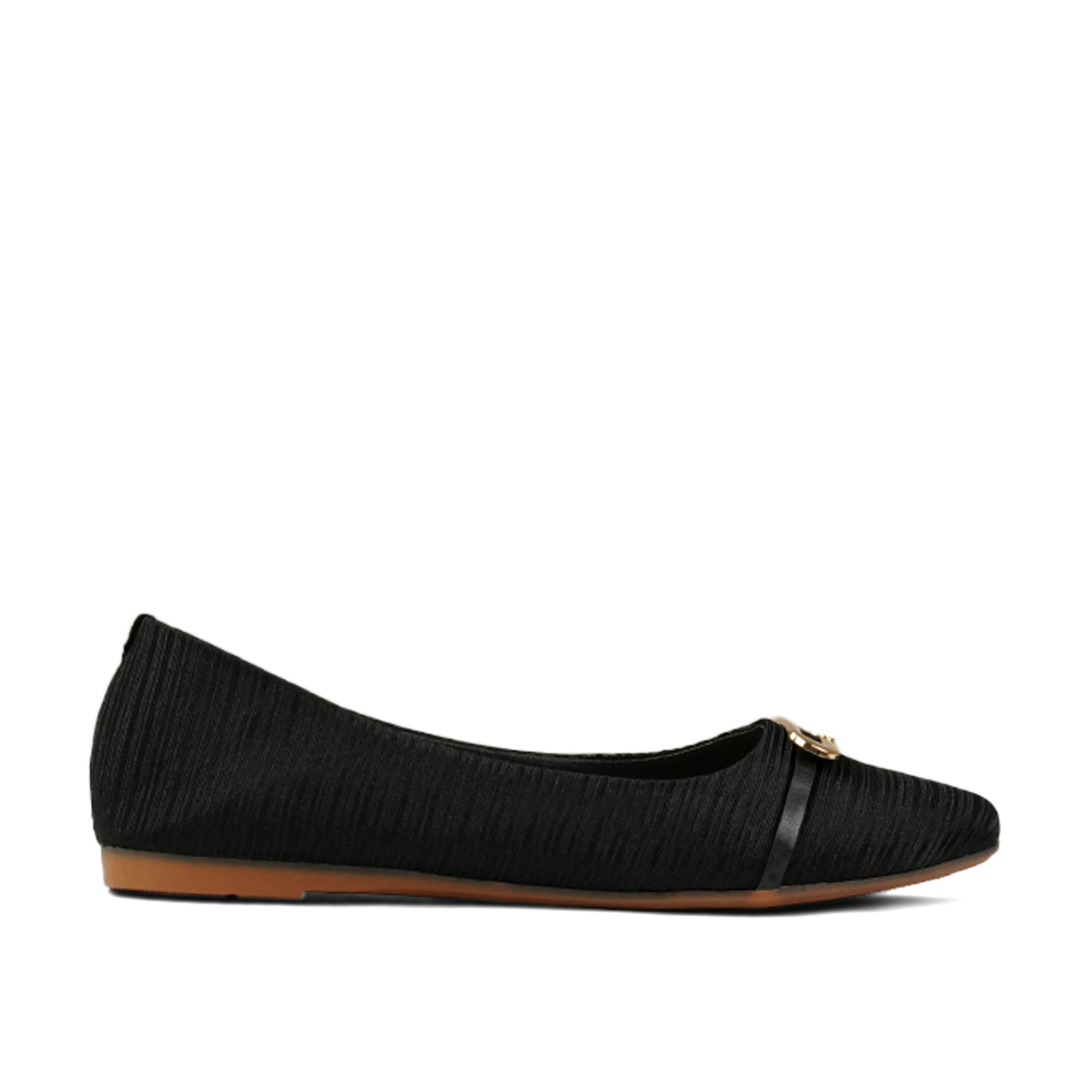 Black Buckle Pumps WP07