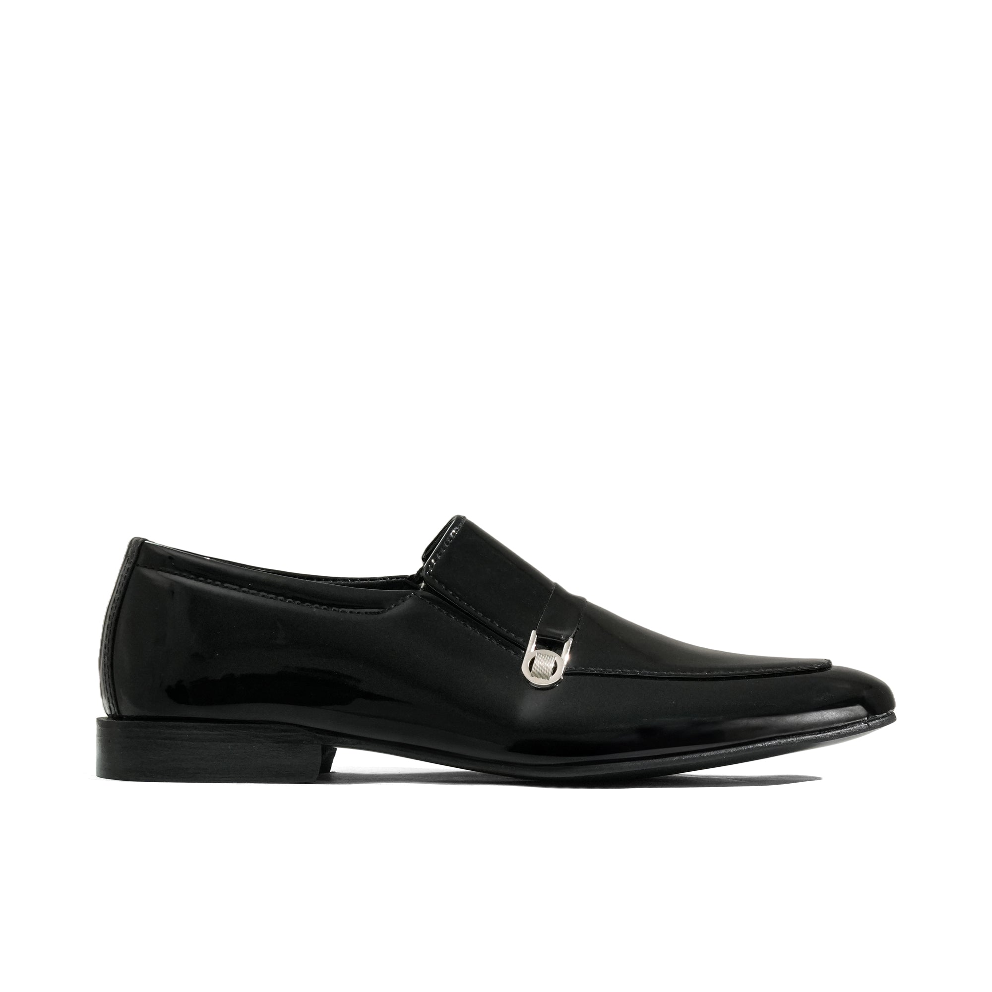 Black Strap Patent Shoe FT08