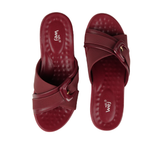 Red Comfy Slides WC06