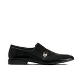 Black Strap Patent Shoe FT08