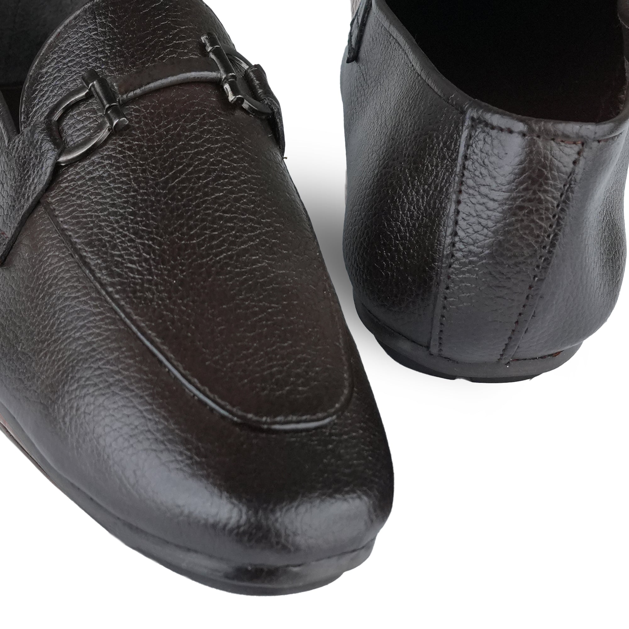 Sleek Black Slip-On Shoes PA14