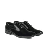 Black Patent Lace Shoe FJ08