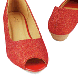 Red Sparkly Pumps WP12