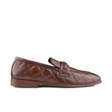 Quilted Leather Penny Shoes PJ31