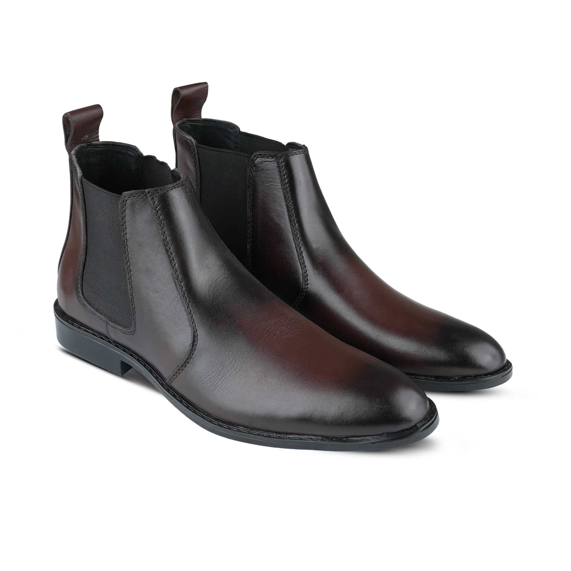 Sleek Chelsea Boots with Elastic Sides PJ28