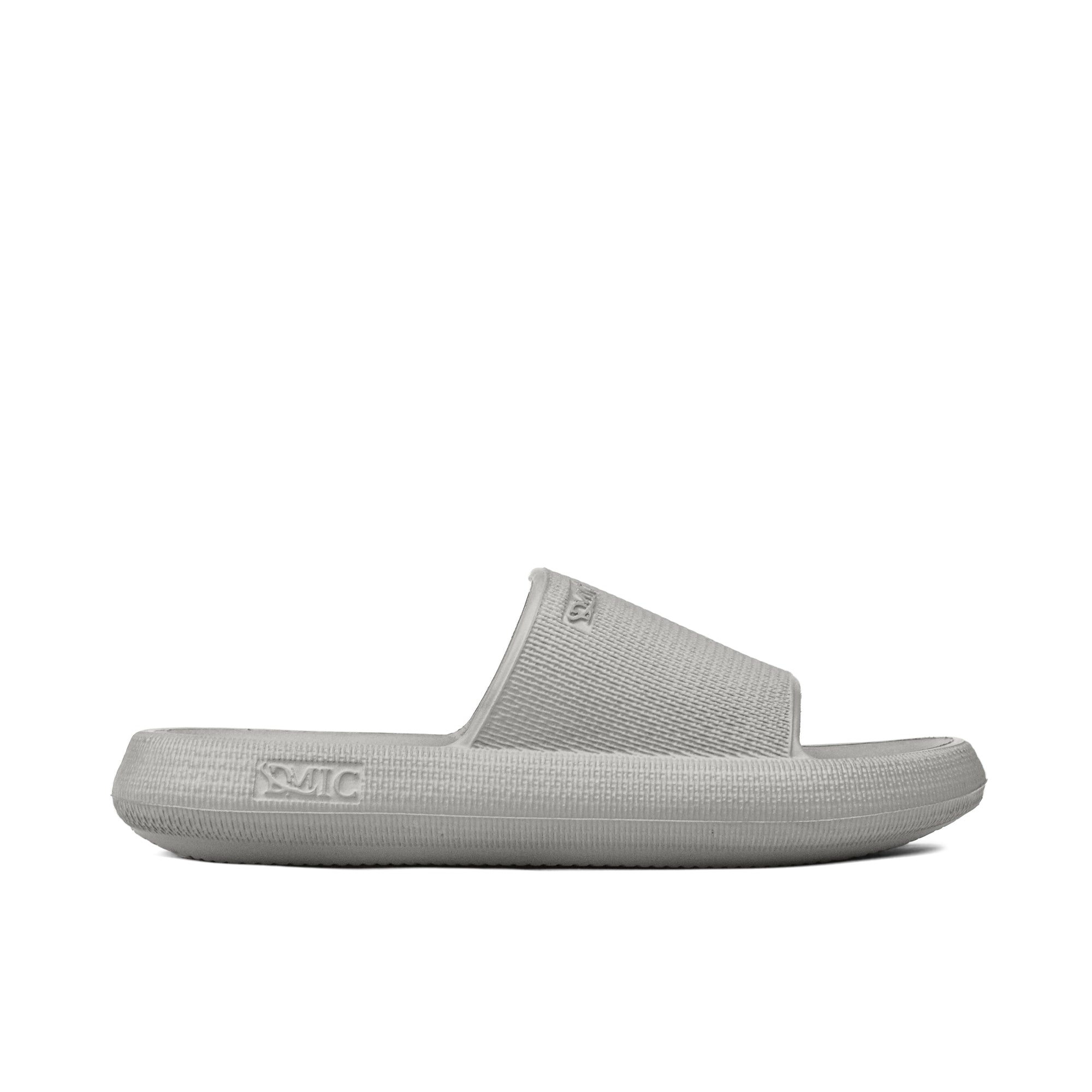 Men Pillow Slide Slipper Light Grey OMR-013