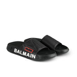 Black Balmain Paris Flip Flop FK15