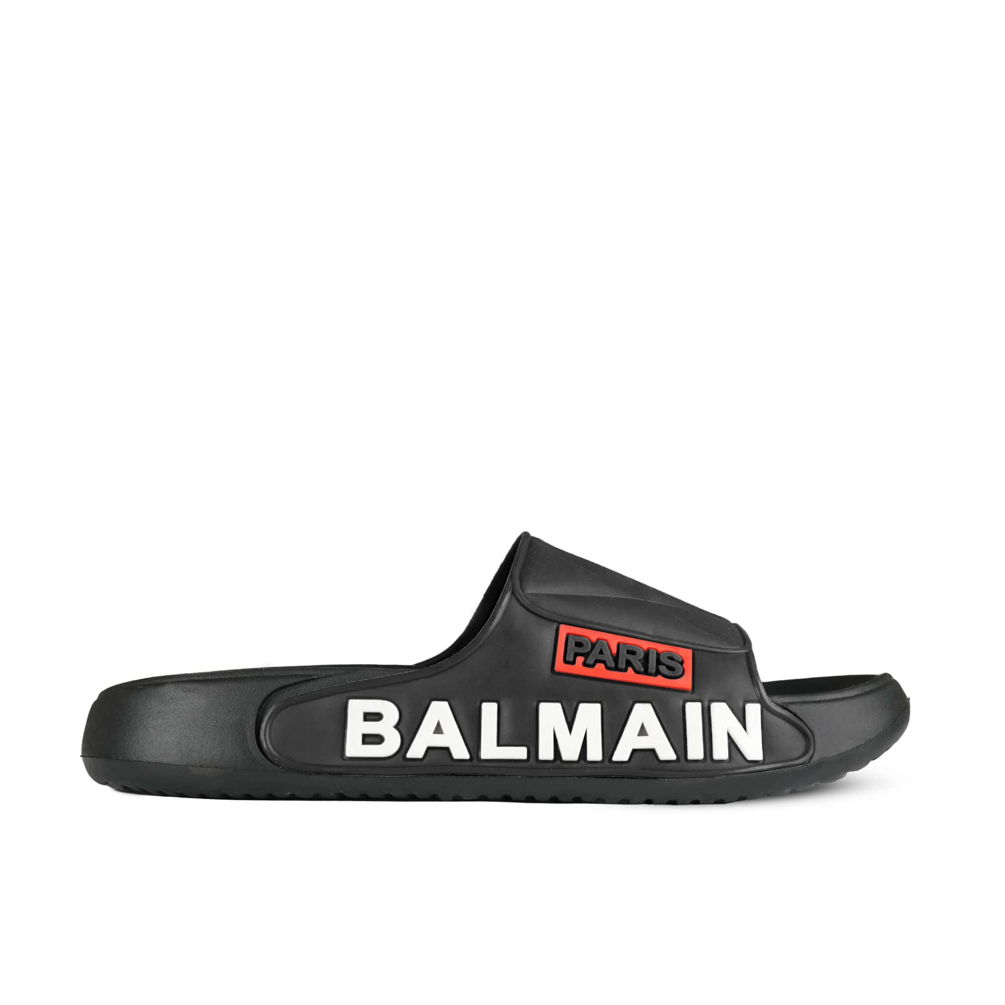 Black Balmain Paris Flip Flop FK15