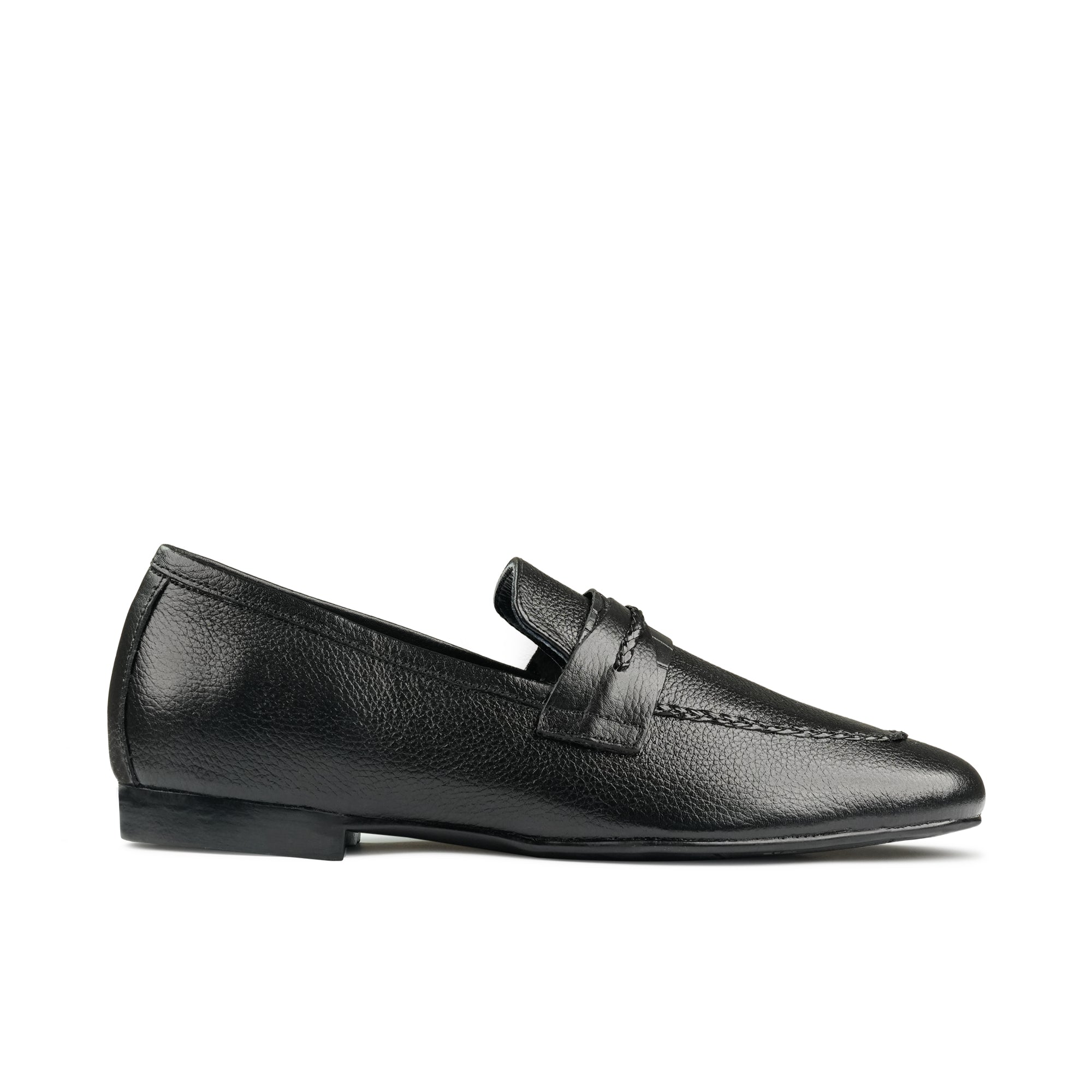 Black Leather Shoe PN01