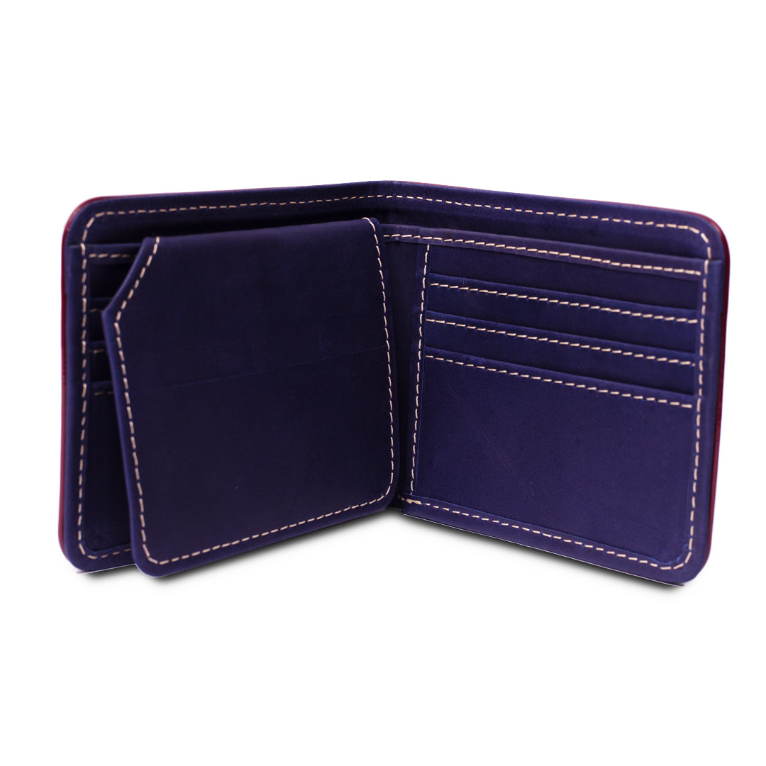 Medium Dark Blue Card Holder For Men MUB 009