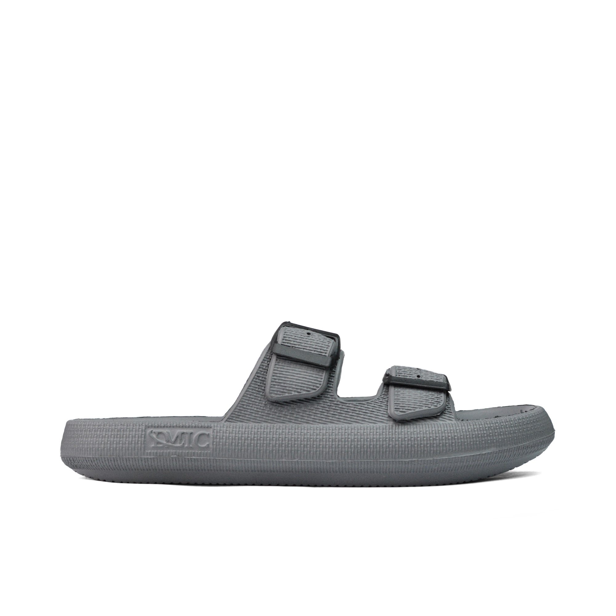 Men Pillow Slide Slipper Grey OMR-011