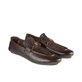 Luxe Brown Leather Shoes PA25