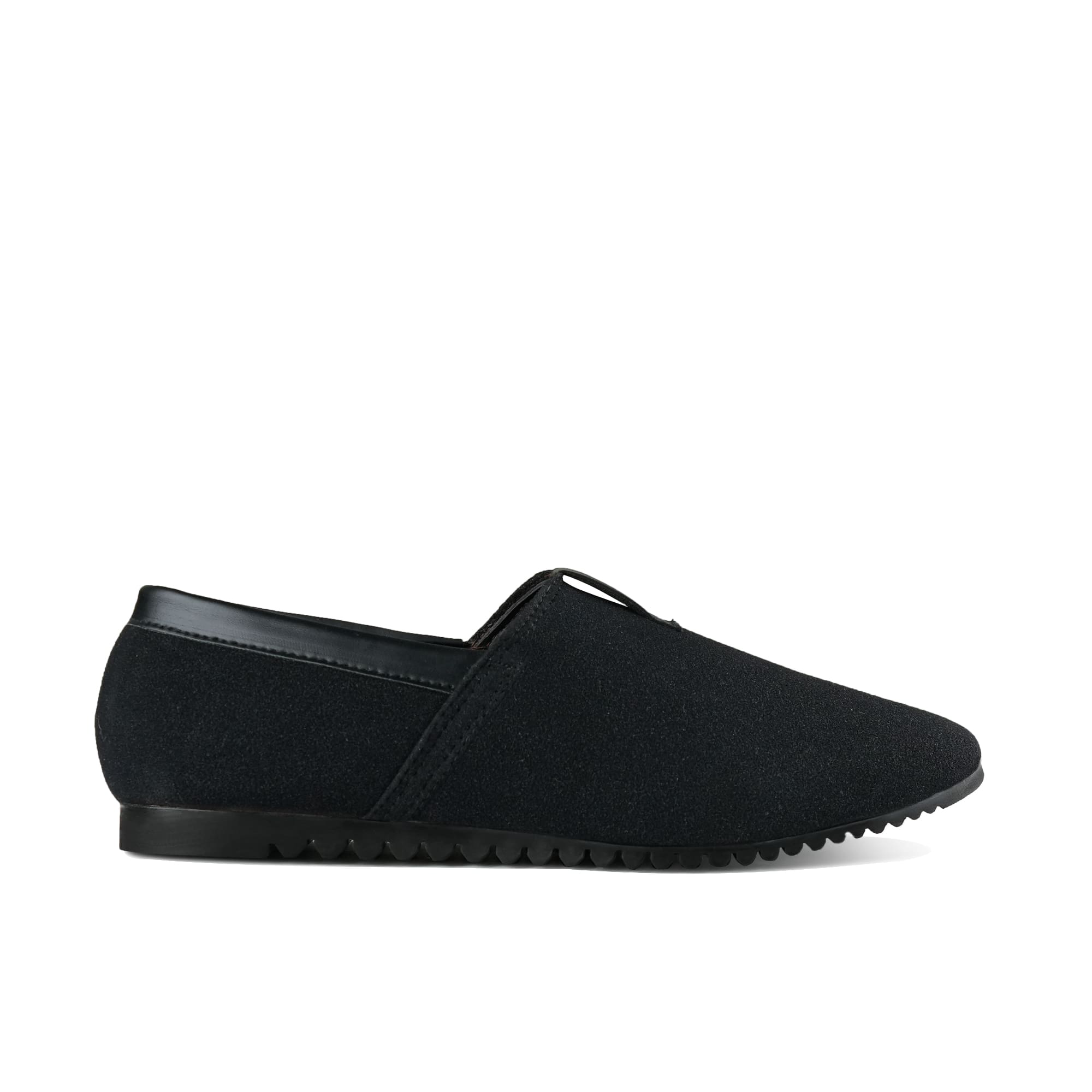 Minimalist Black Suede Shoes FA01