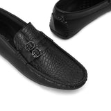 Black Buckle Crafted Loafer LS05