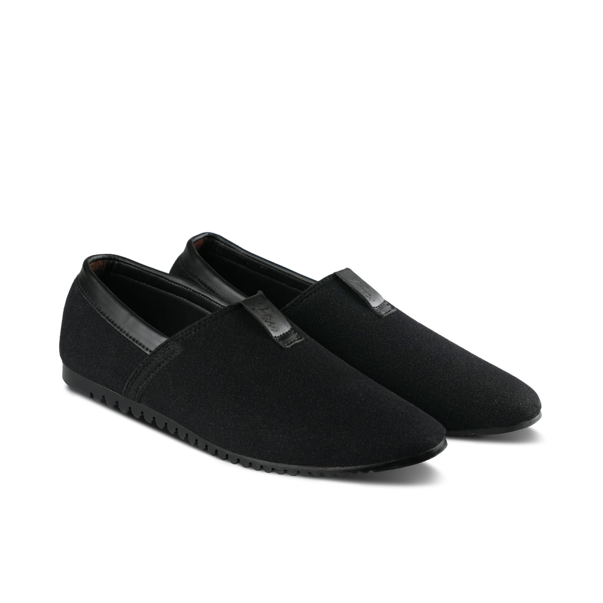 Minimalist Black Suede Shoes FA01