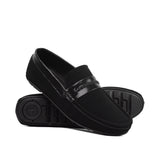 Black Suede Loafer LS24