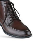 Classic Leather Lace-Up Ankle Boots PJ27