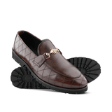 Quilted Shoes with Bee Buckle PA16