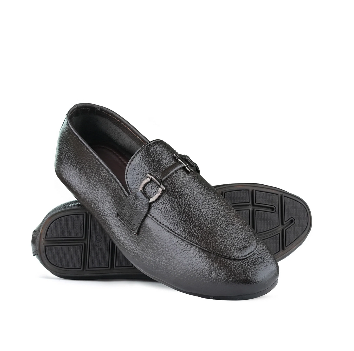 Sleek Black Slip-On Shoes PA14