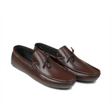 Brown Lace Loafer LA20