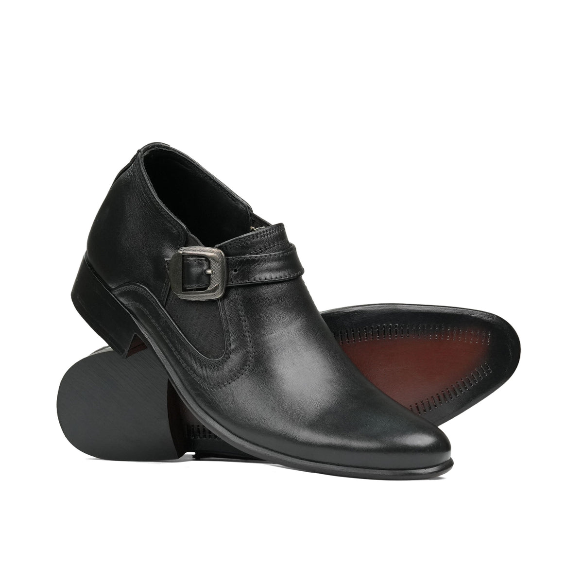 Black High Ankle Shoe PK01