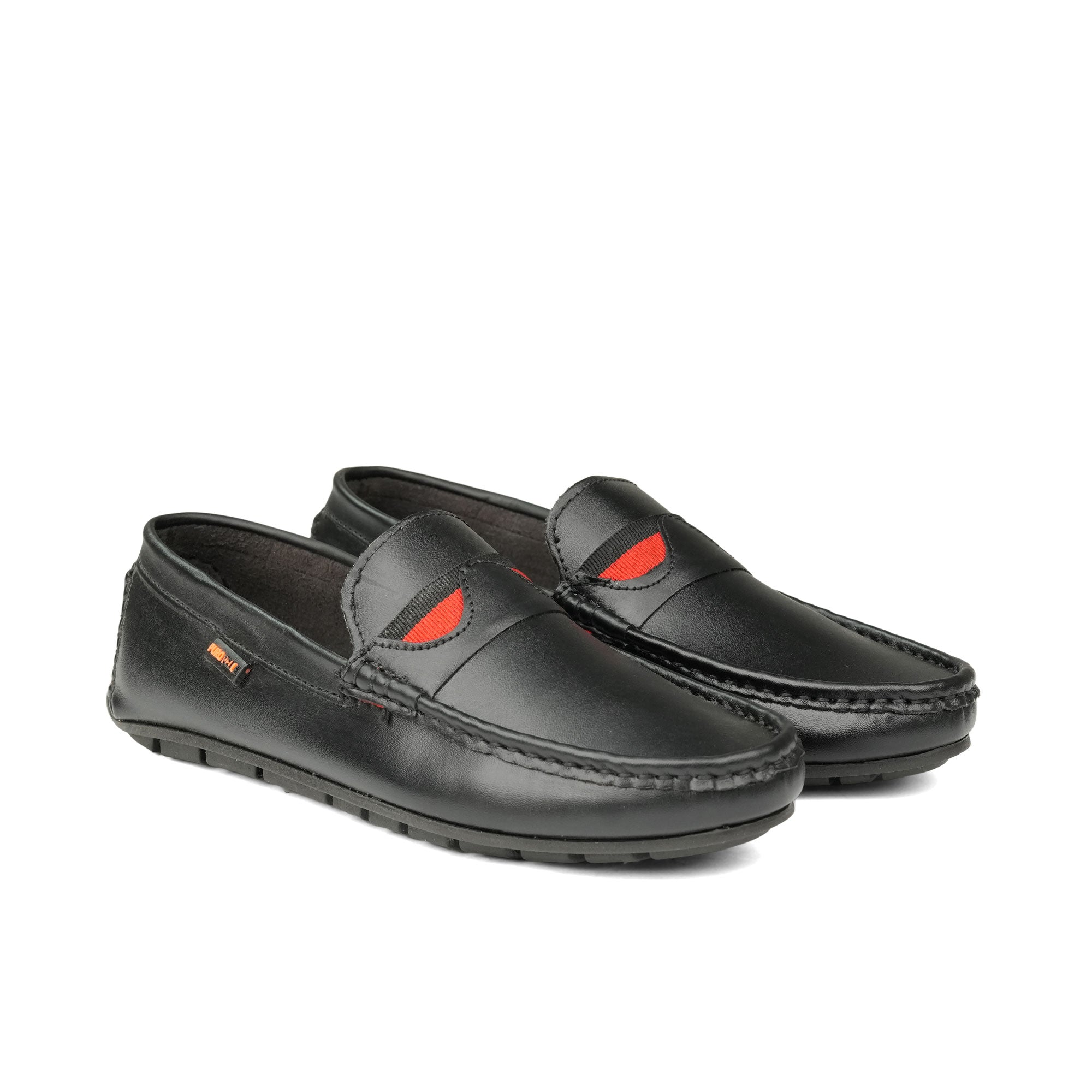 Black Red Eyes Loafer LA08