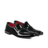 Black Strap Patent Shoe FT08